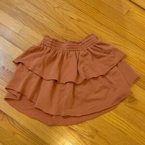 Aerie ruffled skirt